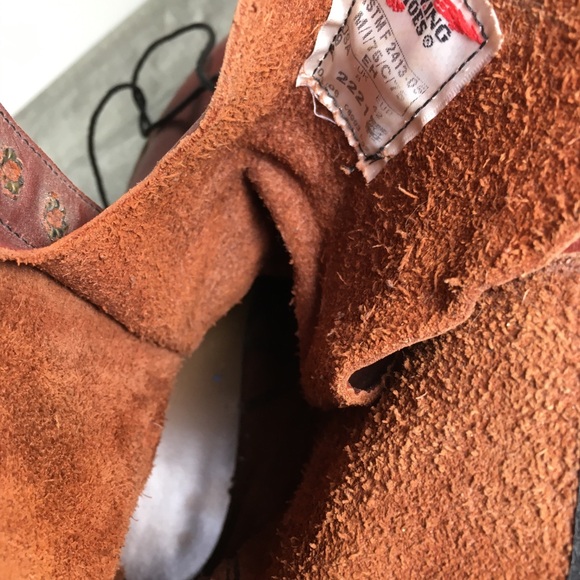 Red Wing Shoes 2221 LoggerMax Safety Toe Linesman Leather Work Mens Boots Size 9 - Picture 9 of 11